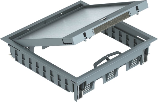 OBO Bettermann Vertr Geräteeinsatz für Universalmontage GES9-3B U 9011 NEU