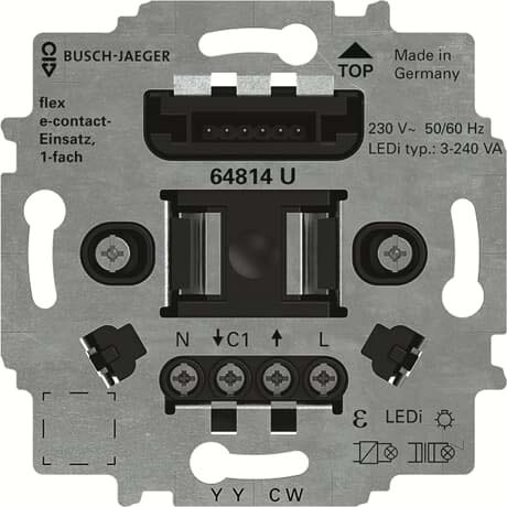 Busch-Jaeger Module E-Contact simple 64814 U NEUF