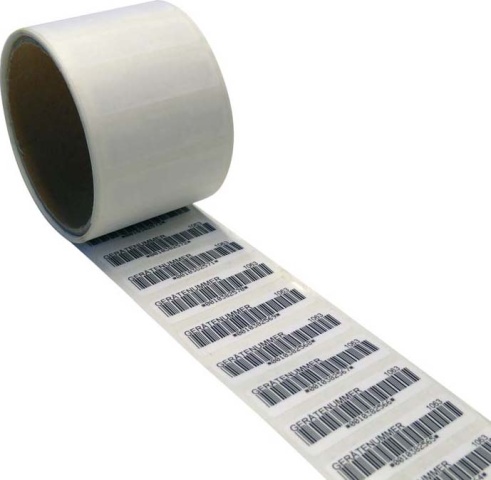 Fluke-streepjescodesticker op rol FTC00001063D(VE250) NIEUW