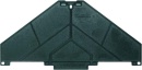 Weidmüller Abdeckplatte schwarz, 3 mm PAP PRV/PPV8...