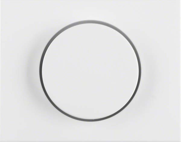 Berker centraalplaat pws/gl met regelknop 11357009 NIEUW