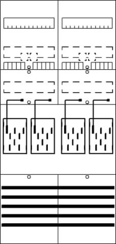 Pannello di controllo Striebel&John 7RE 4Z precablato BF27M4 NUOVO