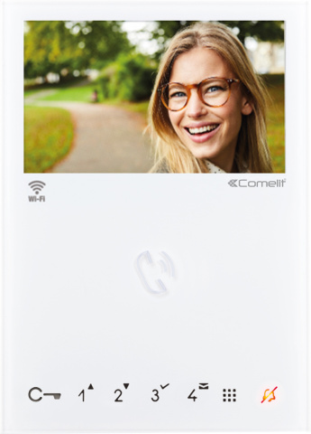 Estación interior Comelit Group WiFi con función de manos libres 6741W NUEVO