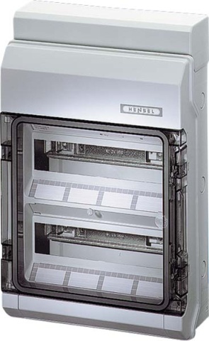 Hensel KV 90 custodia automatica 24TE IP65 metr.Vorpr KV 9224 M NUOVO