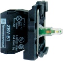 Schneider Electric Hilfsschalterblock 1S m.LED-Mod.ws 24V...