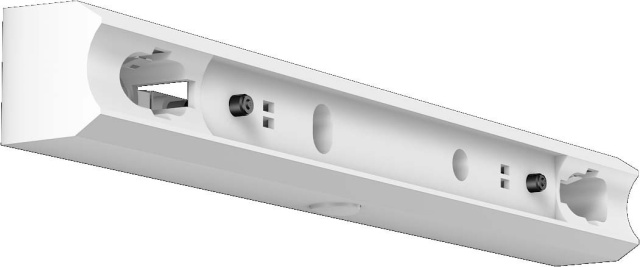 RZB Zimmermann Iso-Stableuchte ws L-DE 35W L300mm 41111.002.1 NOWOSC