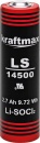 Batería de litio Kraftmax 3,6V LS14500 AA - Celda...
