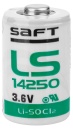 Saft Lithium Batterie 3,6V LS14250 1/2AA - Zelle NEU