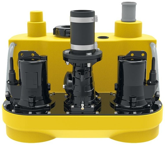 Pentair Jung Pumpen FÄKALIENHEBEANLAGE COMPLI 1015/4 BW, 400 V NEU