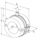 Fischer Colliers de serrage à froid FRSK 10-13mm NOUVEAU