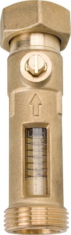 Modvlvs Debietmeter Easyflow, ÜWM DN20(3/4"") x AG DN20(3/4""), debiet 0-6 l/min NIEUW