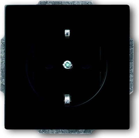 Busch-Jaeger Module de prise noir mat 20 EUC-885 NOUVEAU