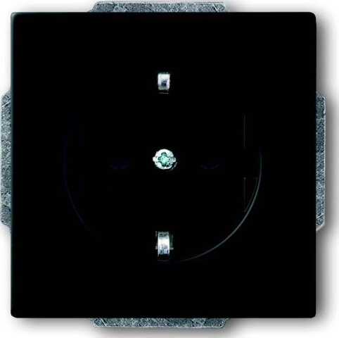 Busch-Jaeger socket outlet insert with touch protection, bw 20 EUCKS-885 NEW