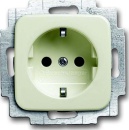 Busch-Jaeger socket outlet insert with touch protection,...