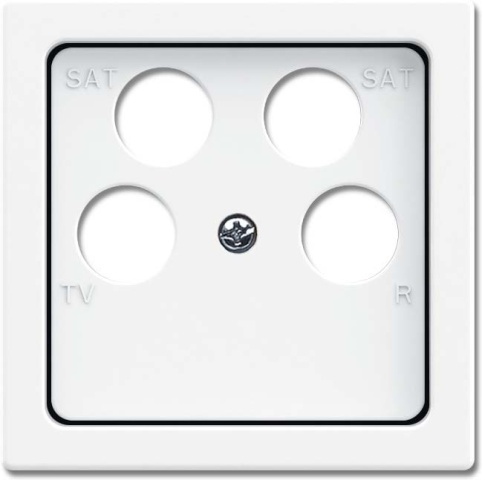 Busch-Jaeger Central plate studio biala pokrywa 1743/10-04-84 NOWOSC