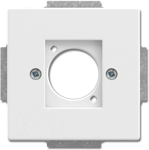 Busch-Jaeger XLR-Zentralscheibe studioweiß 2553-84 NEU