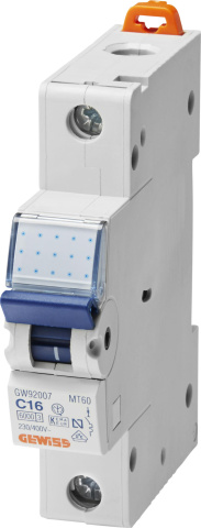 Interruptor automático Gewiss C16A, 1P, 10KA GW92607 NUEVO