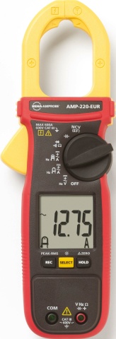 Pinza amperimétrica Fluke AC/DC 600A ACDC TRMS AMP-220-EUR NUEVO