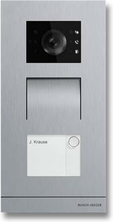 Busch-Jaeger Buitenstation 1-voudig A21381P1-S-03 NIEUW