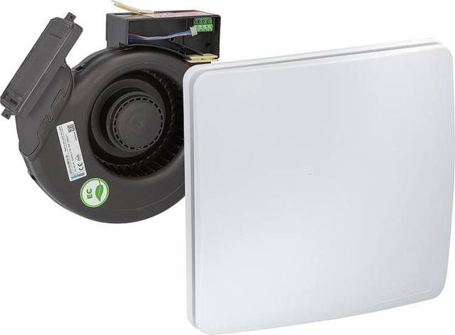 Evenes EC ventilatoreenheid met tijdprogrammas incl. gevel NIEUW