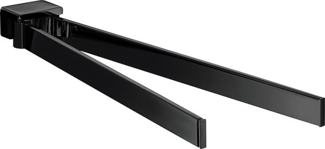 Emco Handtuchhalter loft zweiarmig 337mm schwarz NEU