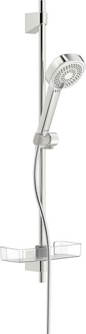 Hansa shower set Hansabasicjet Style shower rail 764 mm 3 spray types chrome NEW