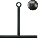 Evenes shower squeegee Lindo black 220 x 230 x 30 mm NEW