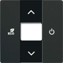 Busch-Jaeger Disque central RTR noir mat 6235-885 NOUVEAU