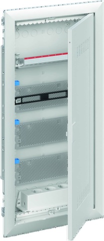 Striebel&John Mediaverdeler 4-rijig w.PatchPanel+DoorWiFi UK648MW NIEUW