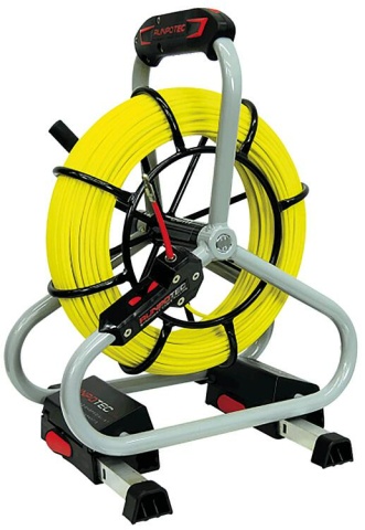 Runpotec cable puller professional set, glass fibre rod 80m Ø 4.5 mm NEW