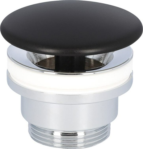 Evenes Shaft Valve Black Matt without overflow fixed NEW