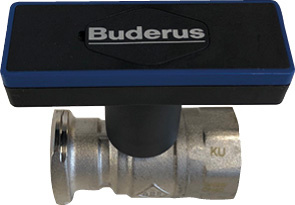 Logafix V2 pumps KH 11/4" without SKB PN 10 nickel-plated brass NEW