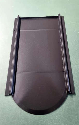 Marzari Technik Metalldachplatte BiberVario schw.grau MTPBIBERVARIOSG NEU