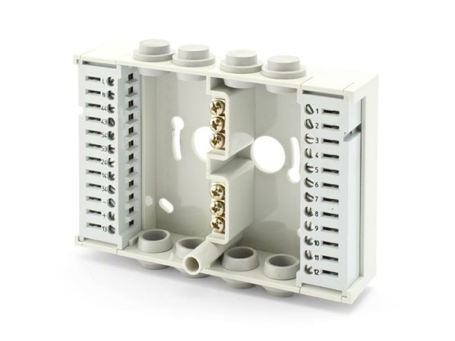 Custodia digitale da parete Klöckner con 2 morsettiere