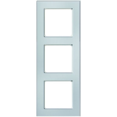 PEHA D 20.673.241.022 Rama potrójna Nova element szklany efekt lodu - czysta biel 00189491 NOWOSC