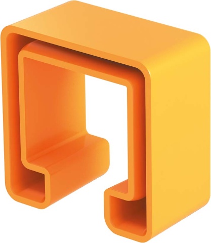 OBO Bettermann Vertr Capuchon de protection 41x41mm injecté MS4141 SK NOUVEAU