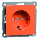 PEHA D 20.6511.332 SCHUKO orange socket outlet without...