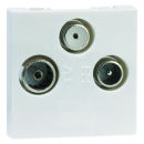 PEHA D 2723.02 E Concept 45 Antennen-Steckdose...