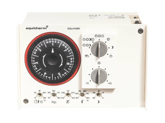 Sauter equitherm EQJW 95W mit Analoguhr Wochenuhr