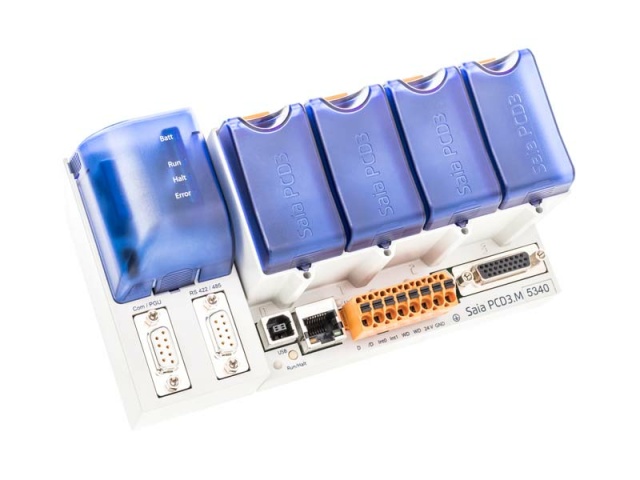 Saia PCD3.M5340 Modulehouder met CPU met NIC 11758690 NIEUW