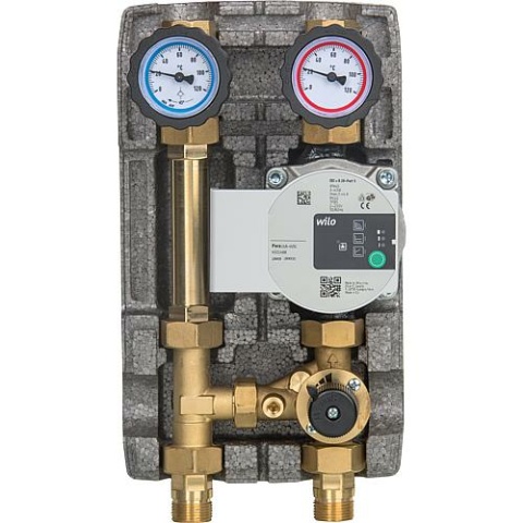 Evenes heating circuit set Easyflow DN20(3/4""), 3-way mixer, Wilo Para 15/6 SC NEW