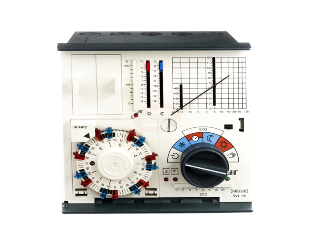 L&S RVL45 con orologio analogico Programma settimanale