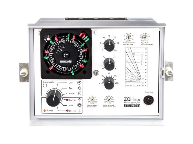 Kieback & Peter ZQH20 ZQH21 ZQH22 with analogue clock WP