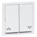 PEHA D 20.425.02 JR Tastaufsatz 2fach AURA reinweiß...