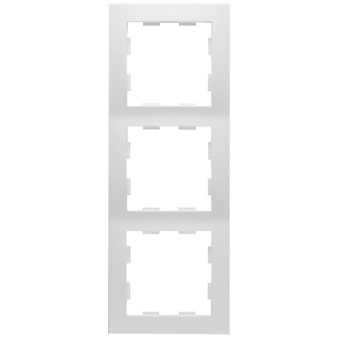 PEHA D 11.573.70 Badora frame 3gang aluminium 00316571 NEW