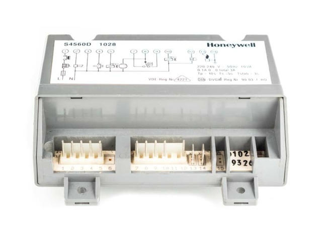 Honeywell S4560D 1028 Automatic burner control unit