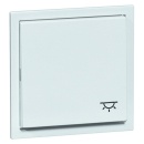 PEHA D 20.540.02 L Aura Wippe reinweiß Symbol Licht...