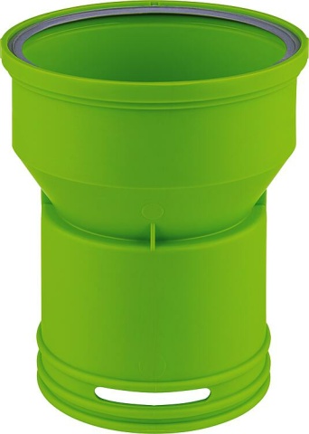 Adaptador Wolf, para distribuidor de aire, DN63, 2577598 NUEVO