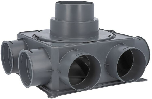 Wolf luchtverdeler Wolf, mini DN 125, 8 aansluitingen DN 75, 2577835 NIEUW