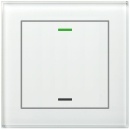 MDT glass push-button II Light 1-fold, RGBW, con sensore...